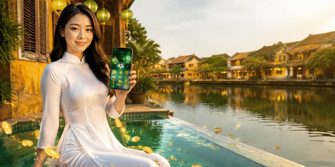 Giao diện app cá cược 100tr trên điện thoại tại Hội An